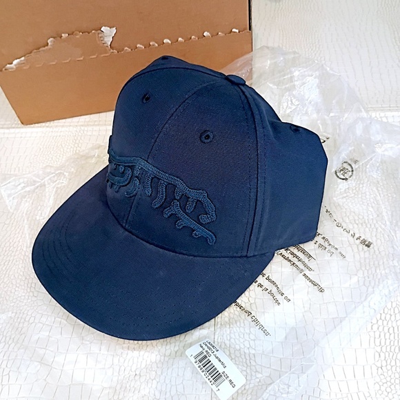 New Rare Tiger Woods Jupiter Mid Hat Navy Size Regular
